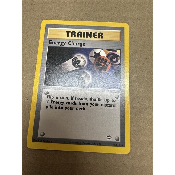 pokemon wotc cards Card Lot Once during your turn (before your attack) Wizards of the Coast Pokémon